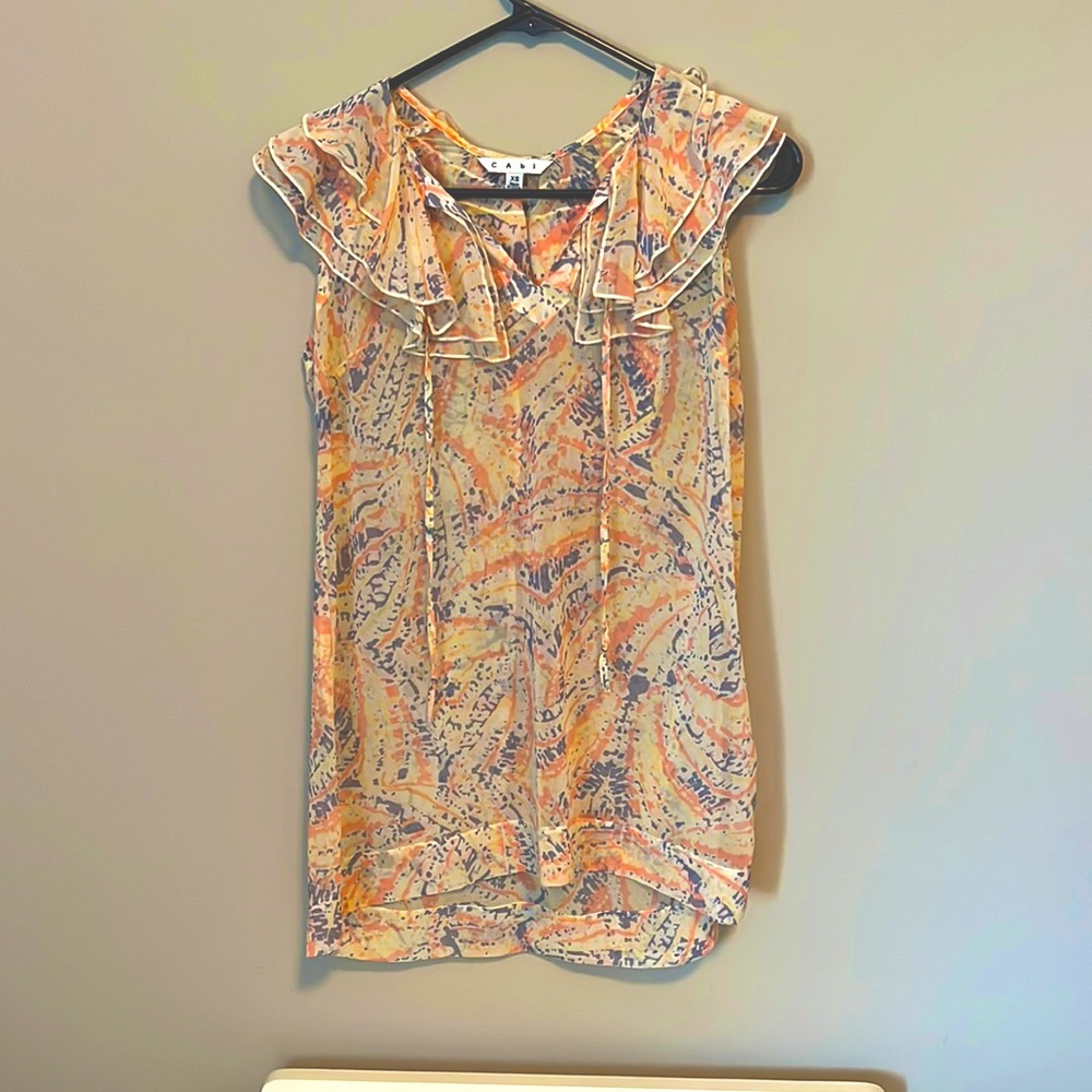 CABI short sleeve blouse